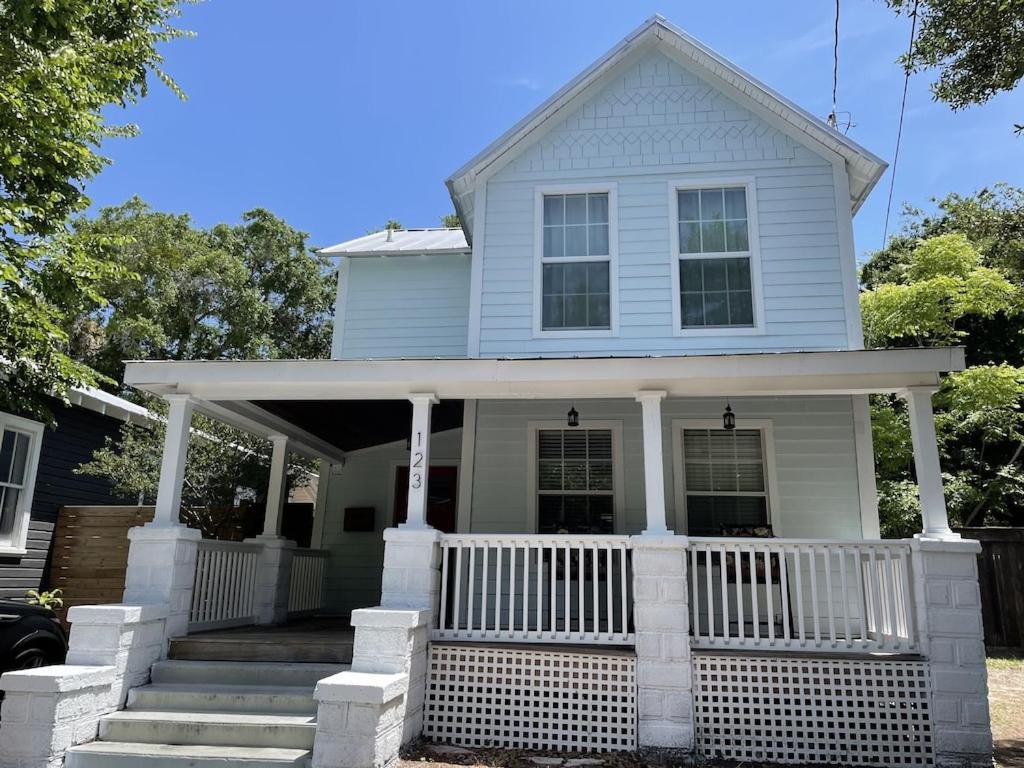 Updated Red Door Revival In Downtown Saint Augustine Exteriör bild